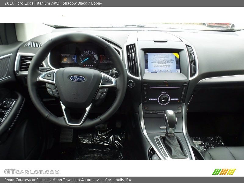 Shadow Black / Ebony 2016 Ford Edge Titanium AWD