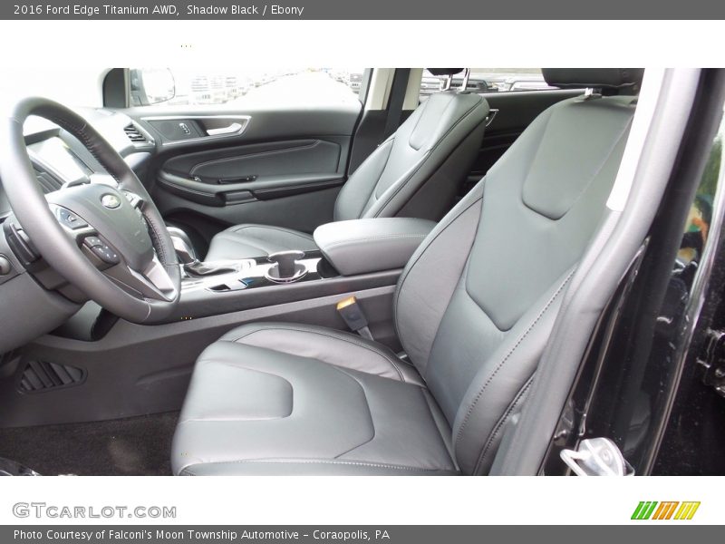 Shadow Black / Ebony 2016 Ford Edge Titanium AWD