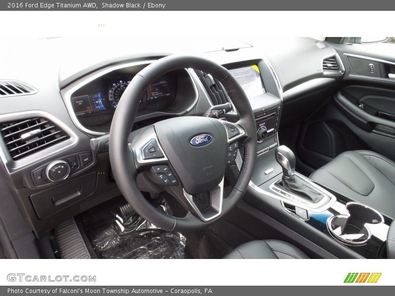 Shadow Black / Ebony 2016 Ford Edge Titanium AWD