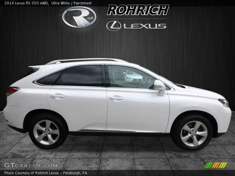 Ultra White / Parchment 2014 Lexus RX 350 AWD