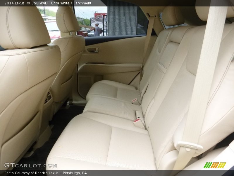 Ultra White / Parchment 2014 Lexus RX 350 AWD