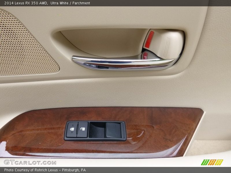 Ultra White / Parchment 2014 Lexus RX 350 AWD