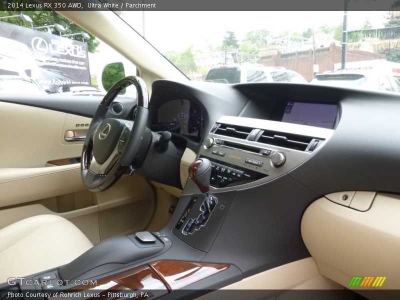 Ultra White / Parchment 2014 Lexus RX 350 AWD