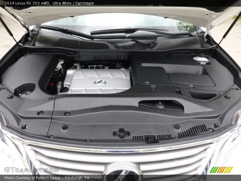 Ultra White / Parchment 2014 Lexus RX 350 AWD