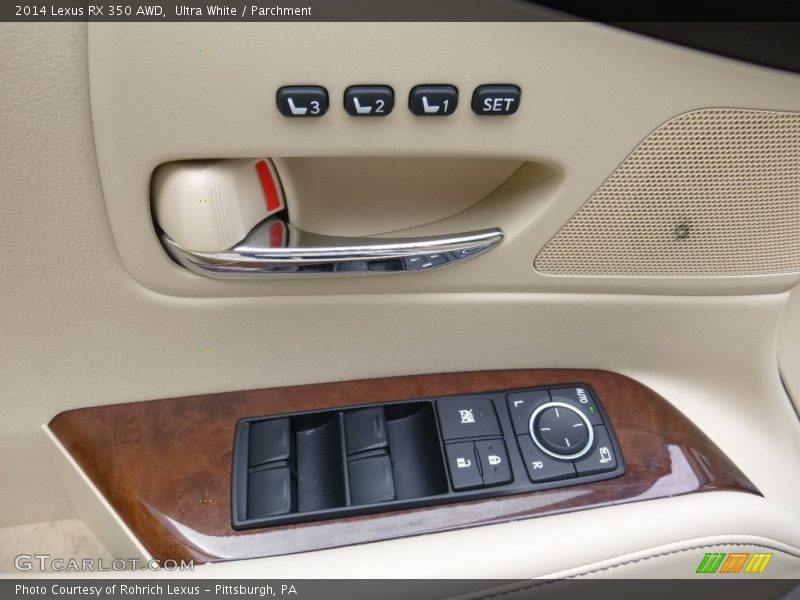 Ultra White / Parchment 2014 Lexus RX 350 AWD
