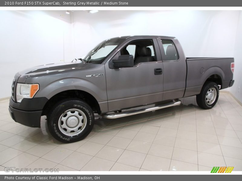 Sterling Grey Metallic / Medium Stone 2010 Ford F150 STX SuperCab