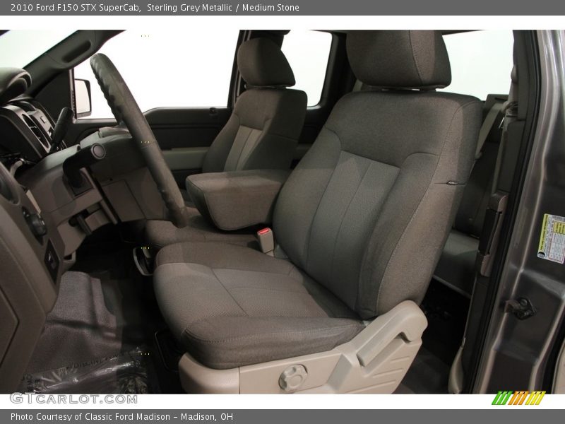 Sterling Grey Metallic / Medium Stone 2010 Ford F150 STX SuperCab