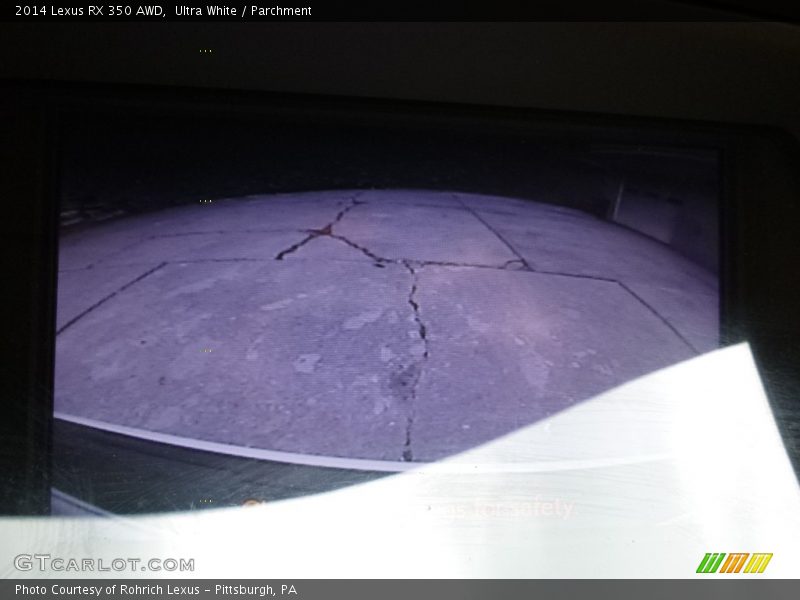 Ultra White / Parchment 2014 Lexus RX 350 AWD