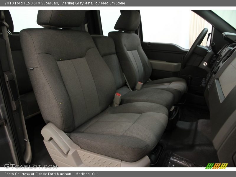 Sterling Grey Metallic / Medium Stone 2010 Ford F150 STX SuperCab