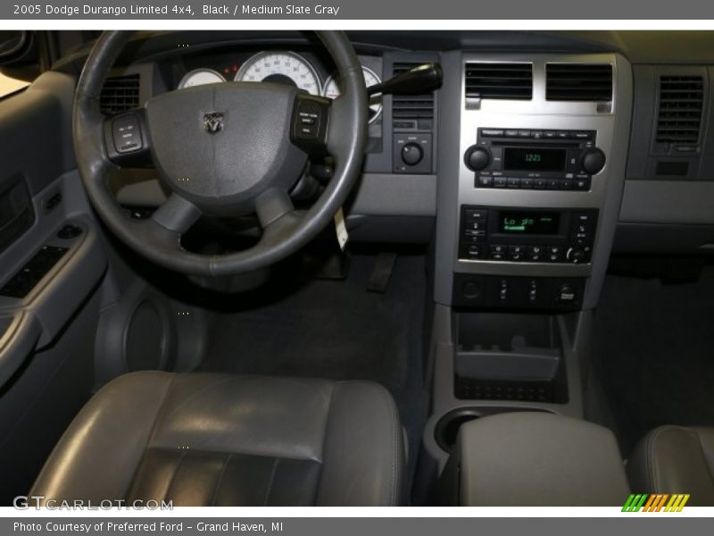 Black / Medium Slate Gray 2005 Dodge Durango Limited 4x4