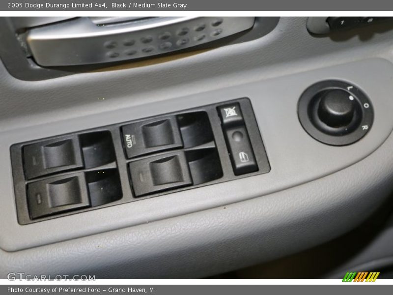 Black / Medium Slate Gray 2005 Dodge Durango Limited 4x4