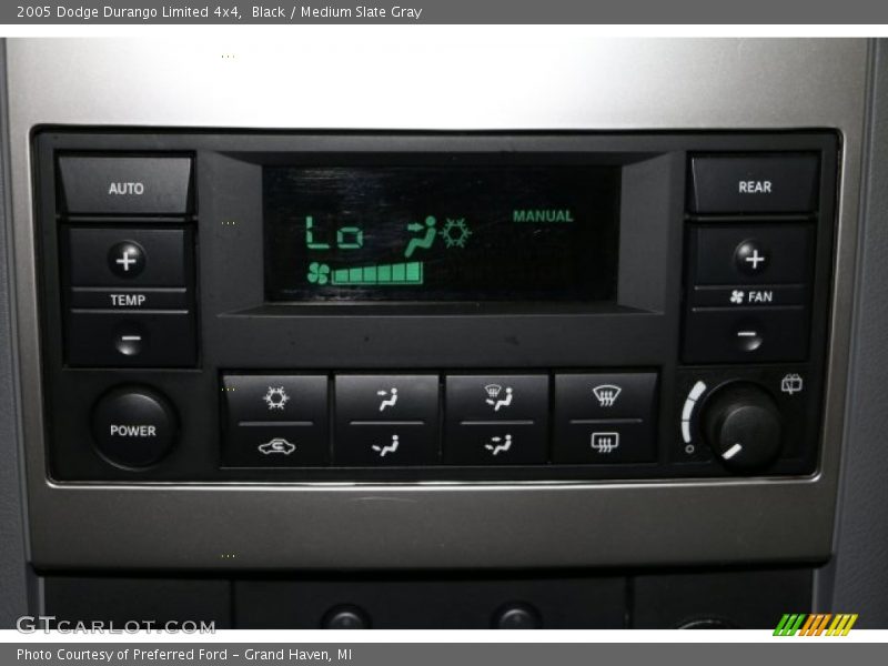 Black / Medium Slate Gray 2005 Dodge Durango Limited 4x4