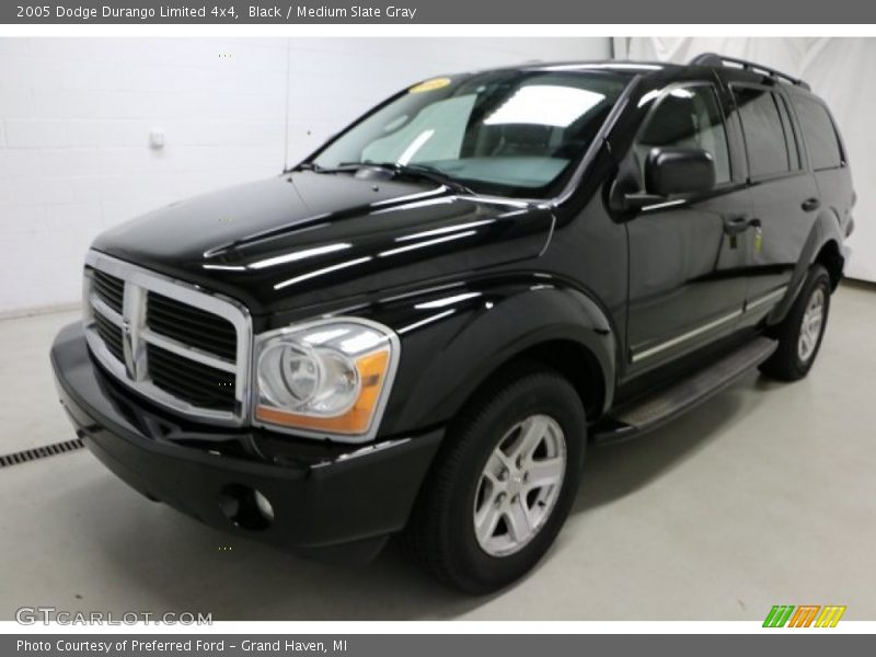 Black / Medium Slate Gray 2005 Dodge Durango Limited 4x4
