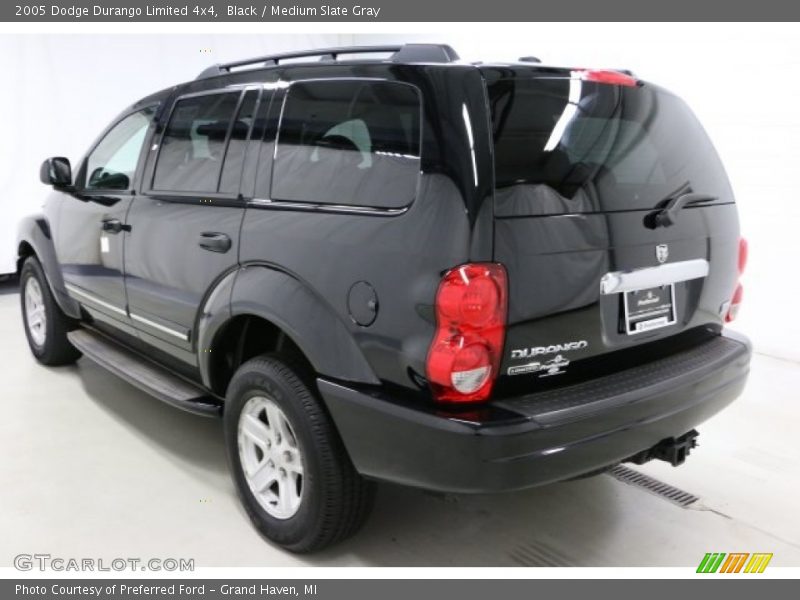 Black / Medium Slate Gray 2005 Dodge Durango Limited 4x4