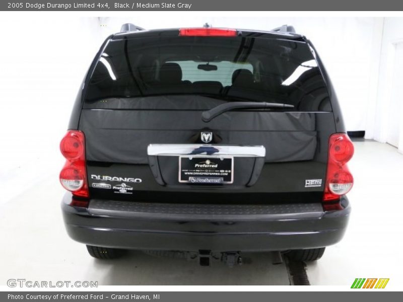 Black / Medium Slate Gray 2005 Dodge Durango Limited 4x4