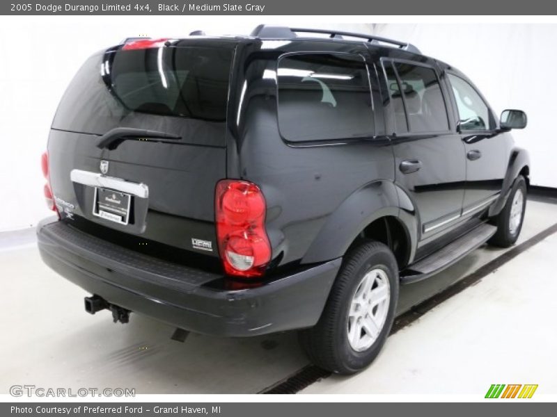 Black / Medium Slate Gray 2005 Dodge Durango Limited 4x4