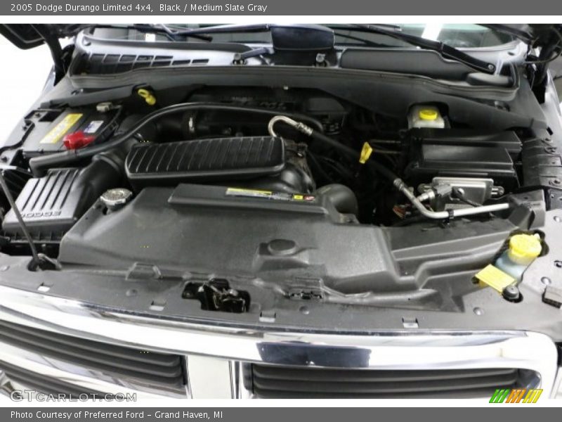 Black / Medium Slate Gray 2005 Dodge Durango Limited 4x4
