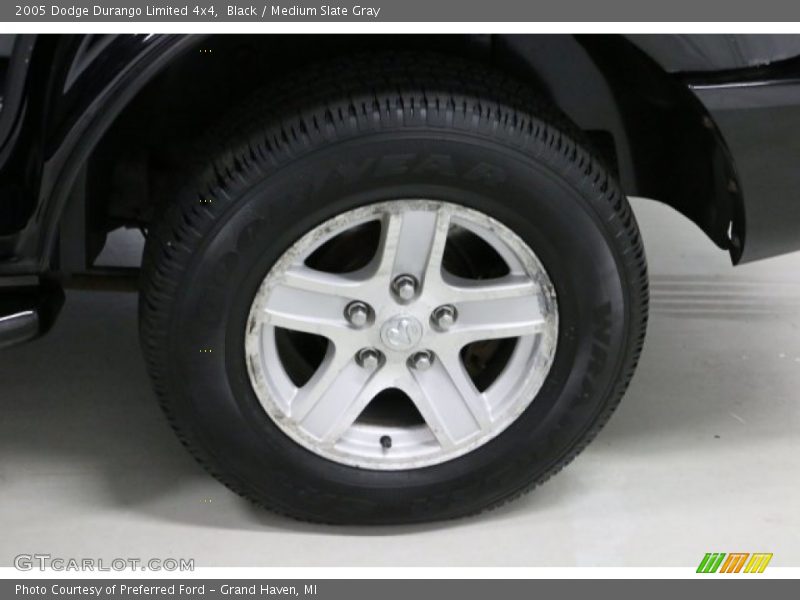 Black / Medium Slate Gray 2005 Dodge Durango Limited 4x4