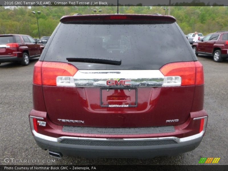 Crimson Red Tintcoat / Jet Black 2016 GMC Terrain SLE AWD