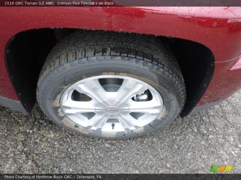 Crimson Red Tintcoat / Jet Black 2016 GMC Terrain SLE AWD