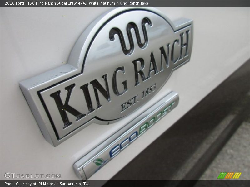White Platinum / King Ranch Java 2016 Ford F150 King Ranch SuperCrew 4x4