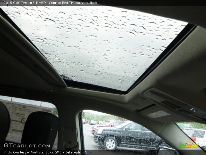 Crimson Red Tintcoat / Jet Black 2016 GMC Terrain SLE AWD