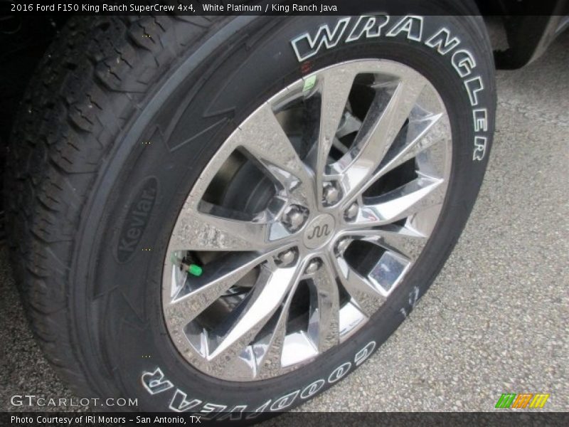 White Platinum / King Ranch Java 2016 Ford F150 King Ranch SuperCrew 4x4
