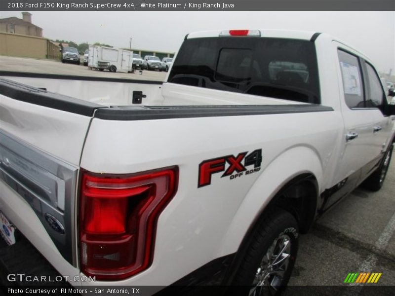 White Platinum / King Ranch Java 2016 Ford F150 King Ranch SuperCrew 4x4