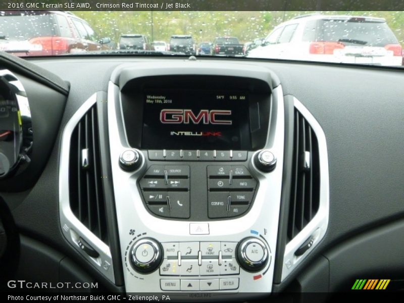 Crimson Red Tintcoat / Jet Black 2016 GMC Terrain SLE AWD