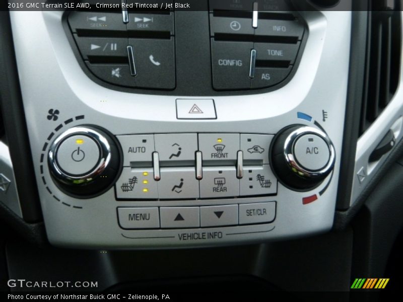 Crimson Red Tintcoat / Jet Black 2016 GMC Terrain SLE AWD