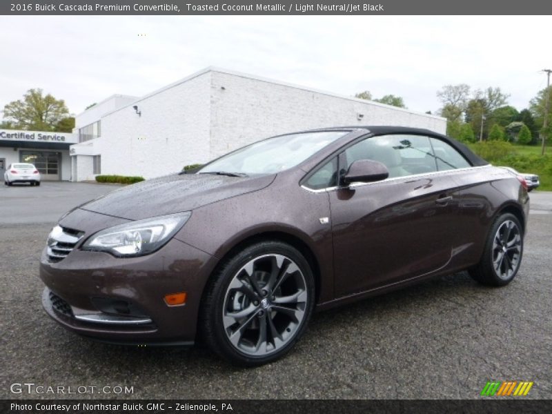 Toasted Coconut Metallic / Light Neutral/Jet Black 2016 Buick Cascada Premium Convertible