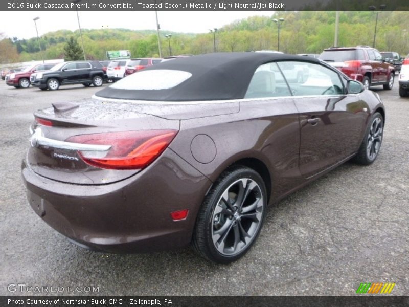 Toasted Coconut Metallic / Light Neutral/Jet Black 2016 Buick Cascada Premium Convertible
