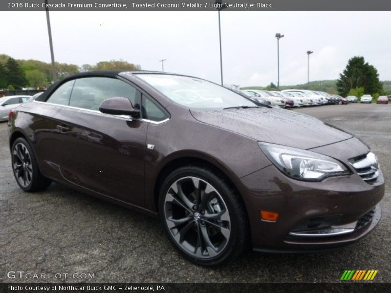 Toasted Coconut Metallic / Light Neutral/Jet Black 2016 Buick Cascada Premium Convertible