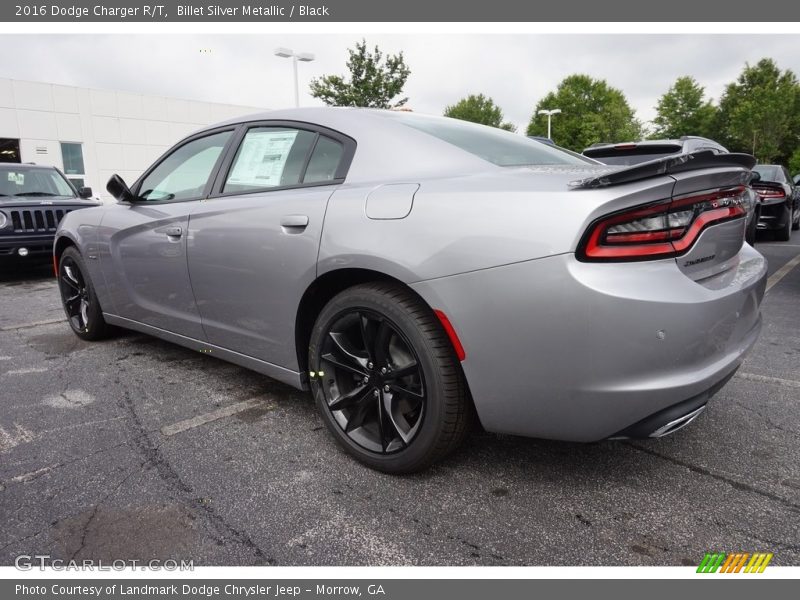 Billet Silver Metallic / Black 2016 Dodge Charger R/T