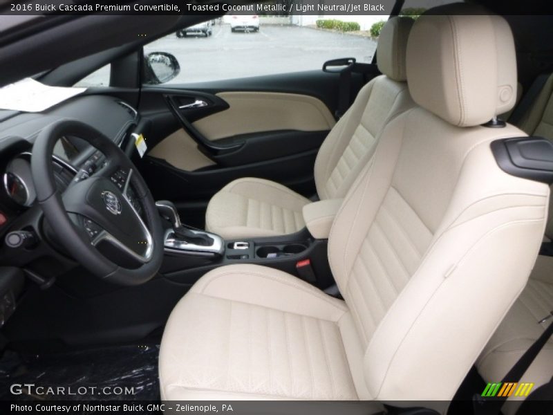 Front Seat of 2016 Cascada Premium Convertible