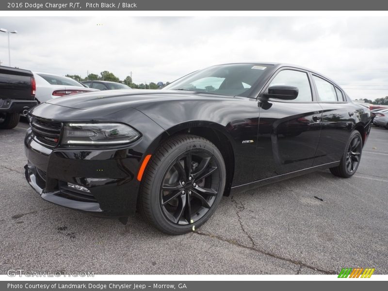 Pitch Black / Black 2016 Dodge Charger R/T