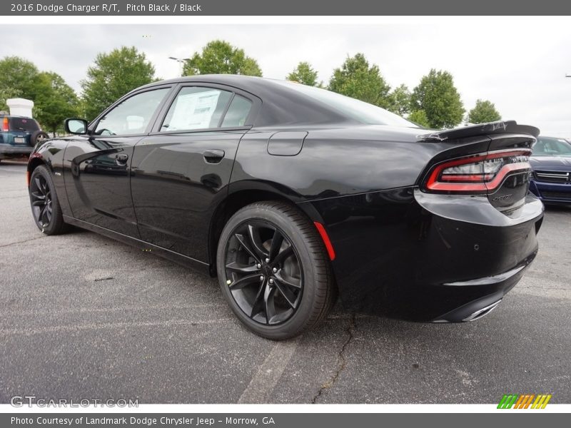 Pitch Black / Black 2016 Dodge Charger R/T