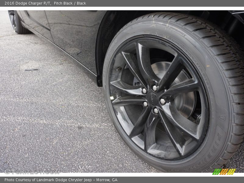 Pitch Black / Black 2016 Dodge Charger R/T