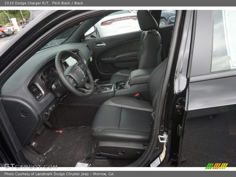 Pitch Black / Black 2016 Dodge Charger R/T