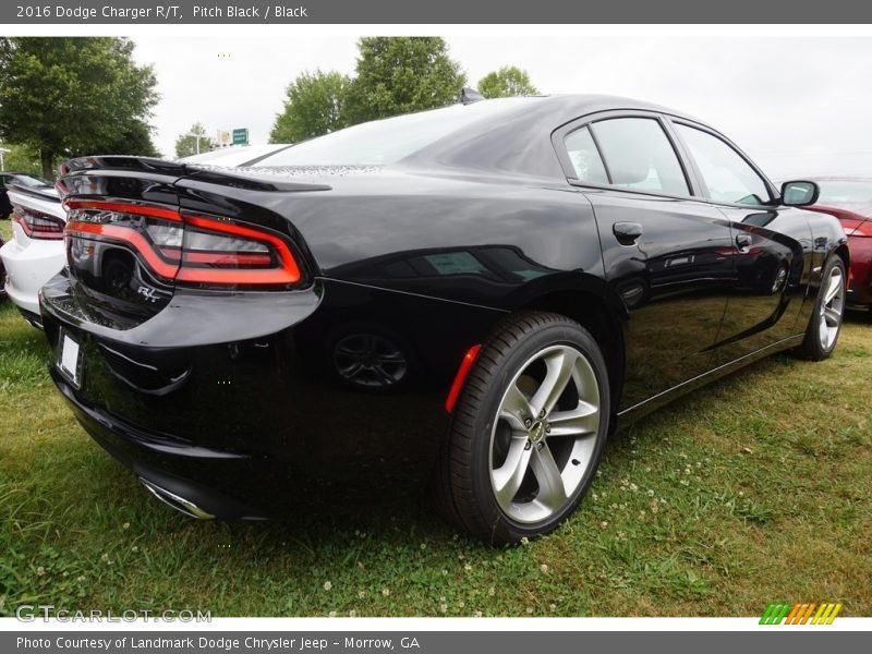 Pitch Black / Black 2016 Dodge Charger R/T