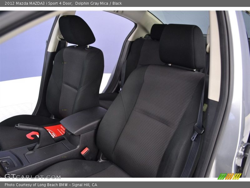 Dolphin Gray Mica / Black 2012 Mazda MAZDA3 i Sport 4 Door
