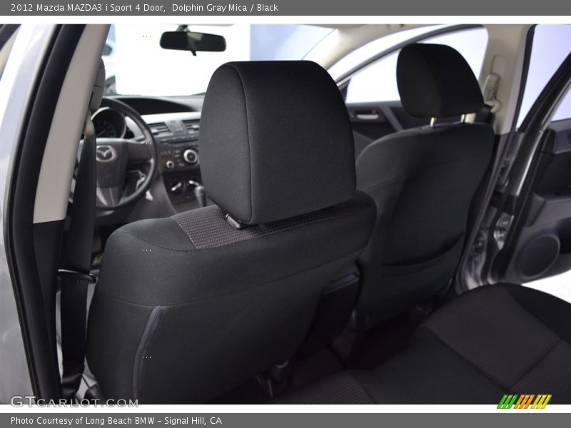 Dolphin Gray Mica / Black 2012 Mazda MAZDA3 i Sport 4 Door