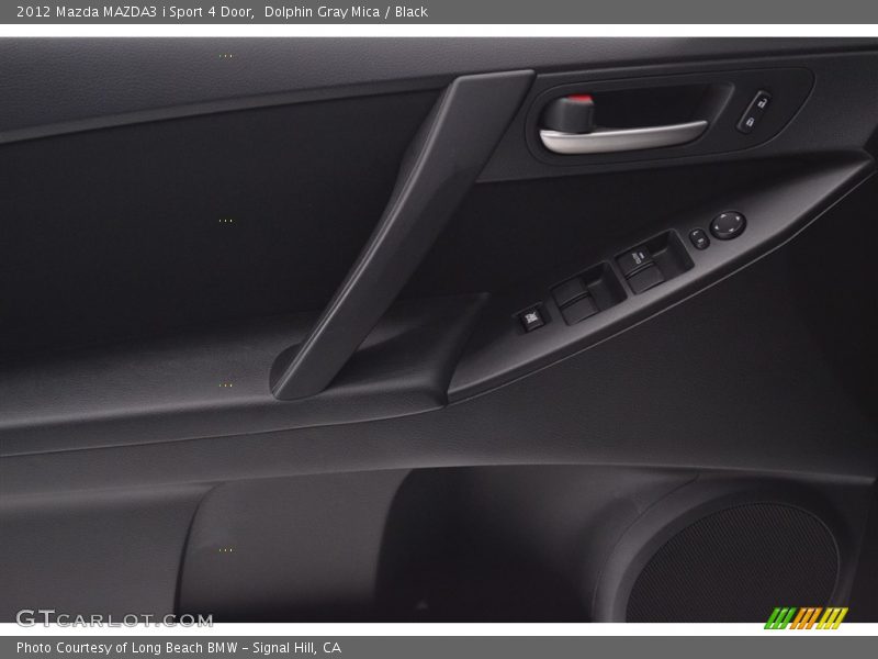 Dolphin Gray Mica / Black 2012 Mazda MAZDA3 i Sport 4 Door