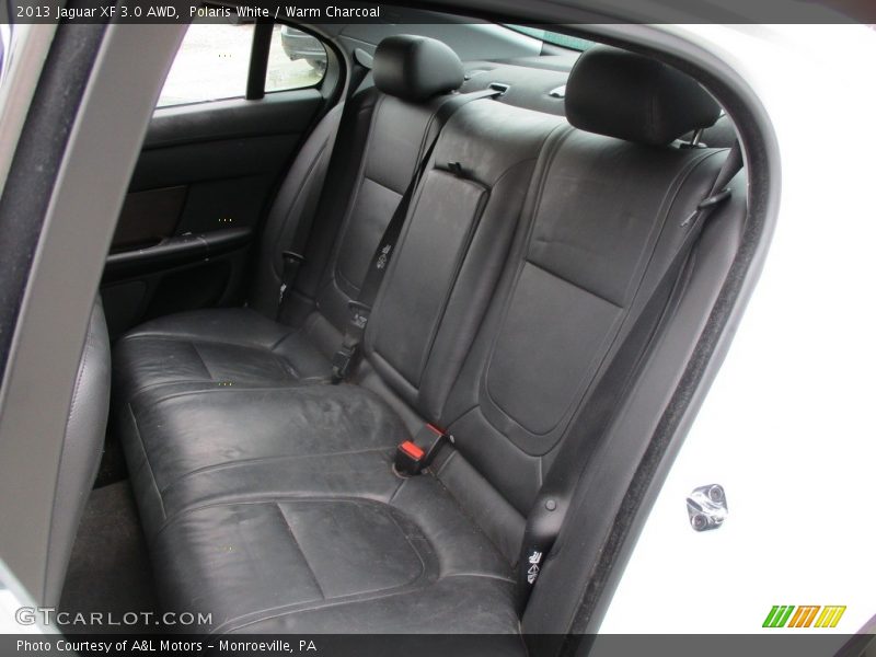 Polaris White / Warm Charcoal 2013 Jaguar XF 3.0 AWD