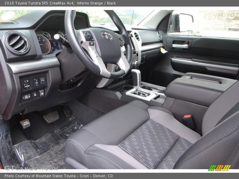 Inferno Orange / Black 2016 Toyota Tundra SR5 CrewMax 4x4