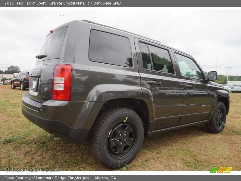 Granite Crystal Metallic / Dark Slate Gray 2016 Jeep Patriot Sport