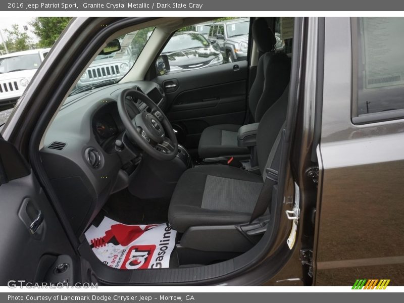 Granite Crystal Metallic / Dark Slate Gray 2016 Jeep Patriot Sport