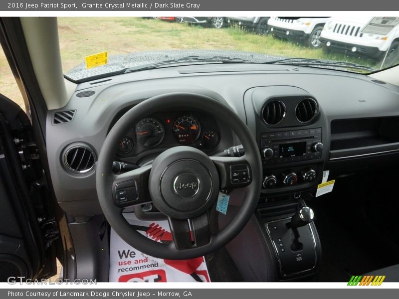 Granite Crystal Metallic / Dark Slate Gray 2016 Jeep Patriot Sport