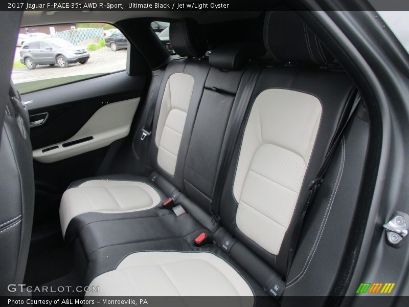 Rear Seat of 2017 F-PACE 35t AWD R-Sport
