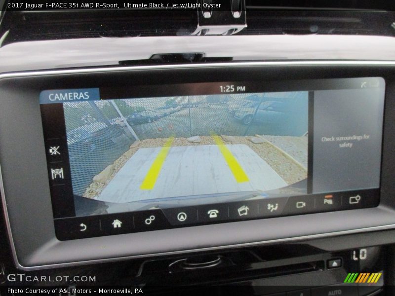 Ultimate Black / Jet w/Light Oyster 2017 Jaguar F-PACE 35t AWD R-Sport